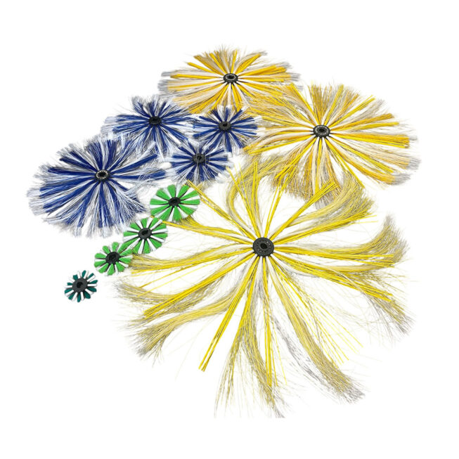 Brush set Plastic ø100 - ø1250