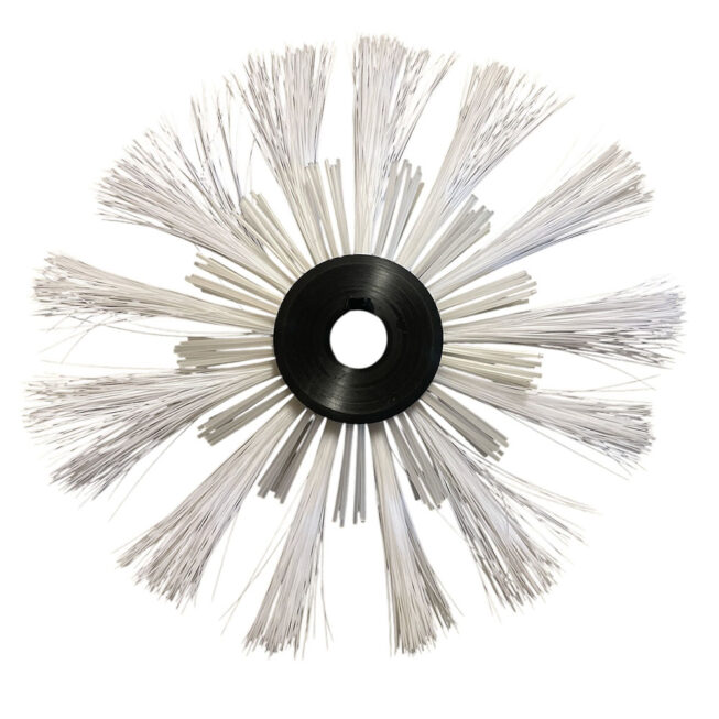 Brush for rectangular duct plastic ø150