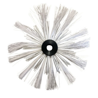 Brush for rectangular duct plastic ø200