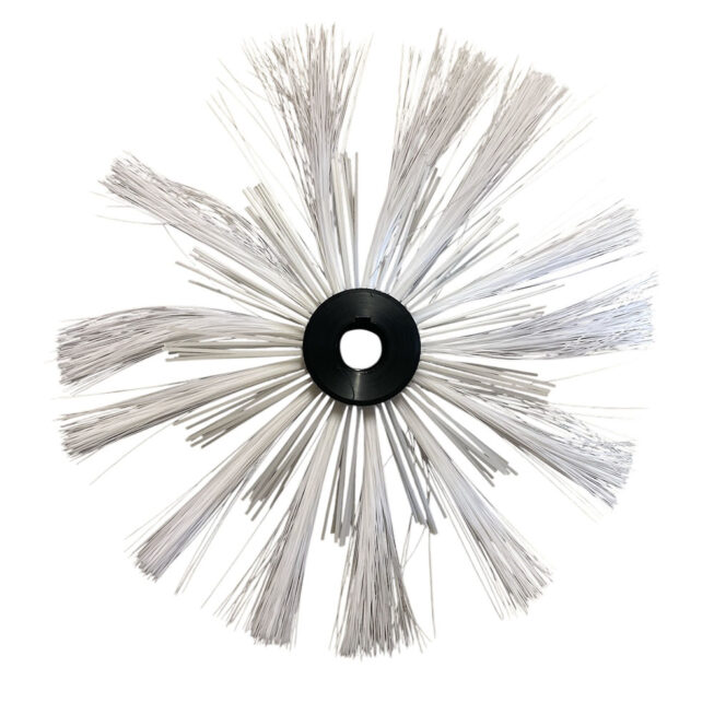 Brush for rectangular duct plastic ø200