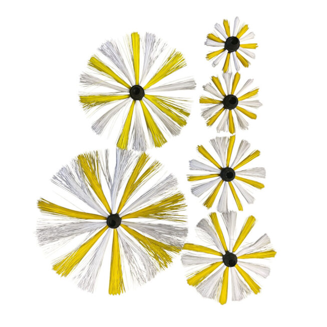 Brush set ø100 -ø315