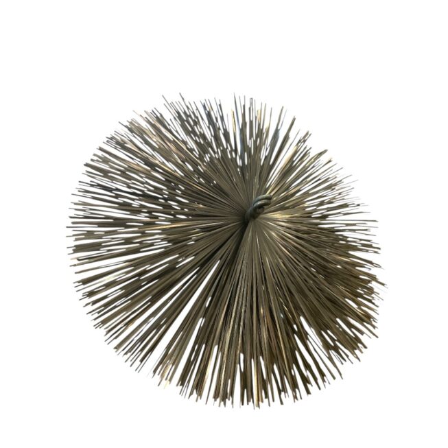 Steel brush, wide 350 ø350