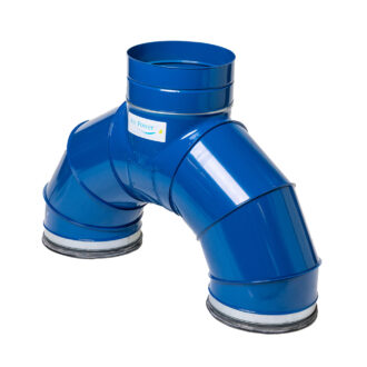 Y-connector for filter units