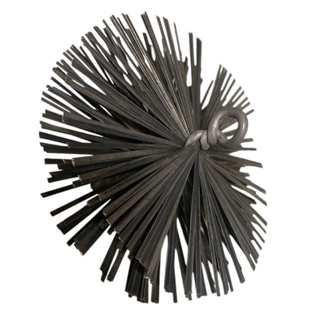 Steel brush, wide XL 120 ø120